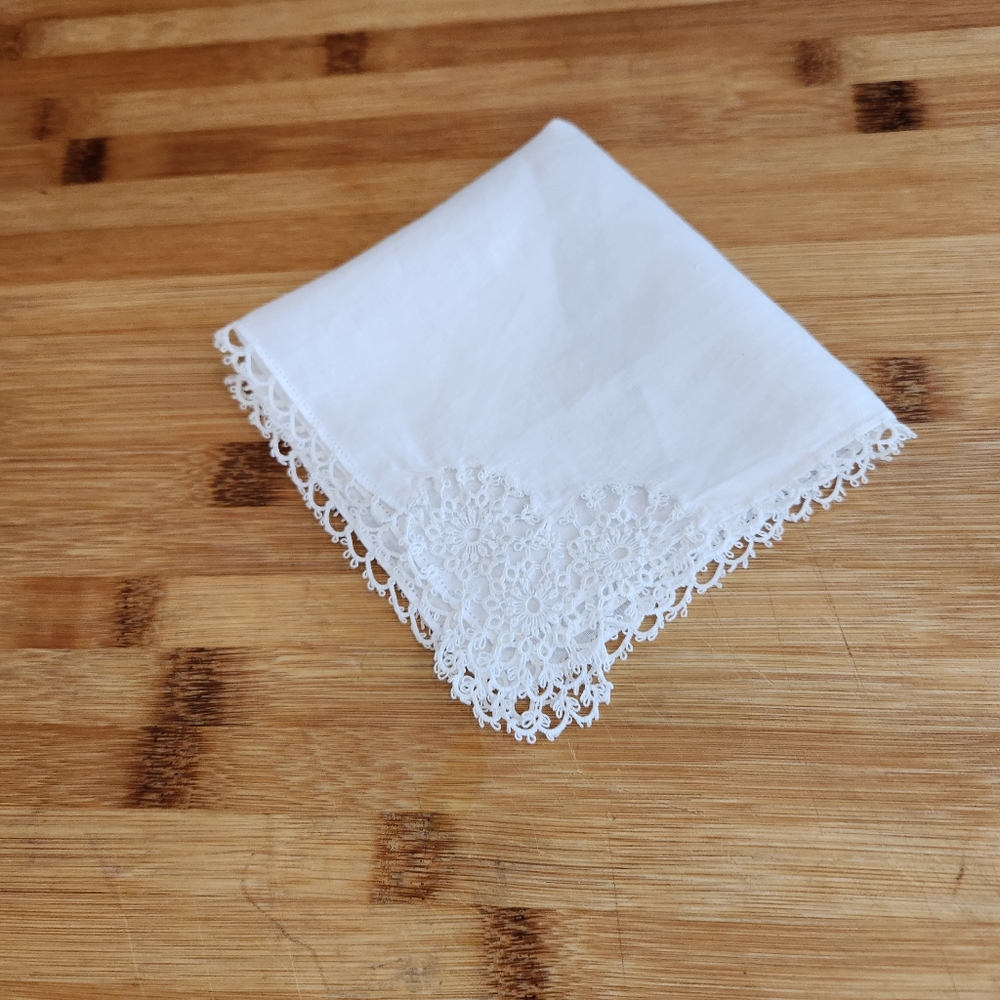 Vintage Embroidered Hankie